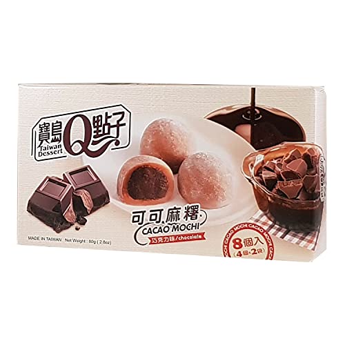 Mini mochis sabor chocolate 80g baodao