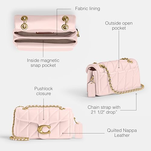 Image of COACH Women's Quilted Leather Tabby 20 Shoulder Bag