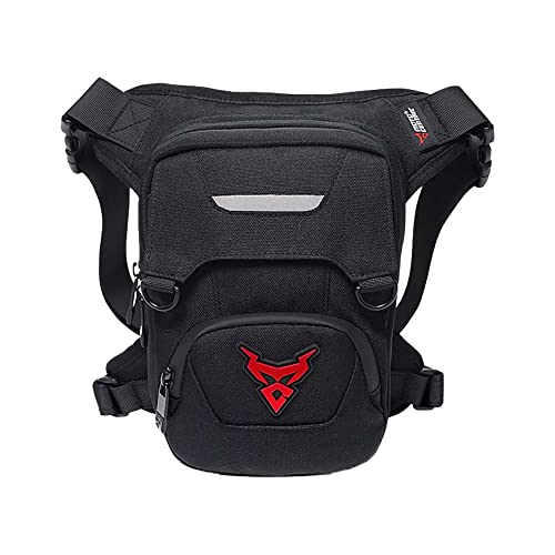 Eshow Bolsa de Pierna y Cintura para Hombres, Riñonera Multifuncional para Herramientas de Trabajo y Motocicletas, Adecuada para Montañismo, Ciclismo y Senderismo Cover