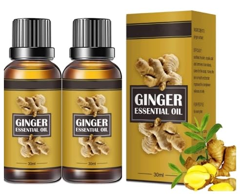Fat Loss Oil, Belly Natural Drainage Ginger Oil Essential Relax Massage Oil, Belly and Waist Stay Perfect Shape [ 30ml ] (30ML X 2) (B0C5DJ7K5P) Amazon Price History, Amazon Price Tracker