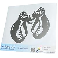 Icono De Guantes De Boxeo Azul Aislado En Ilustración De Vector De