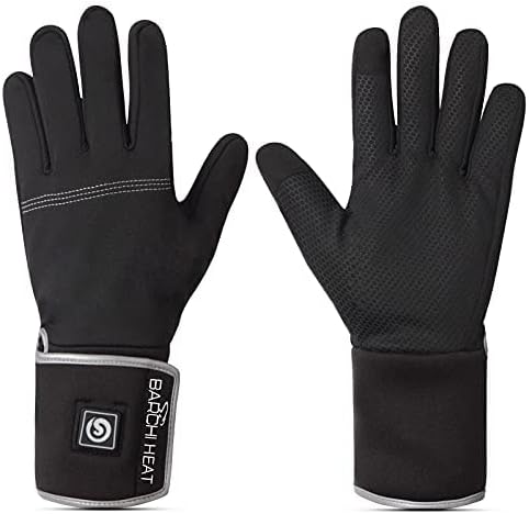Miniatura 6 de Guantes calefactables con batería eléctrica recargable, guantes térmicos transpirables para hombres y mujeres, guantes delgados con calefacción de