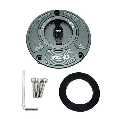 Couvercle de bouchon de réservoir en aluminium CNC haut de gamme pour moto R3