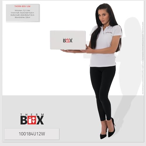 Styroporbox Set 46L und 12L mit 3cm Wandstärke für Lebensmittel