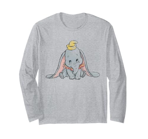T-shirt Dumbo Disney bébé manches longues coton vêtement naissance