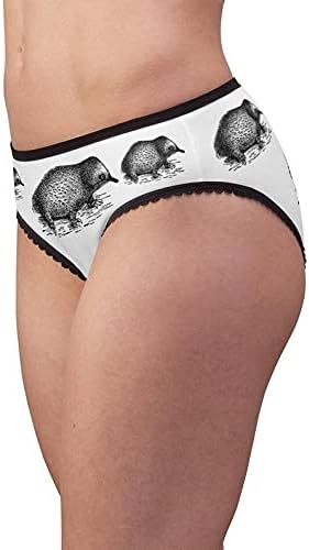 Echidna Panties, Echidna Underwear, Briefs, Cotton Briefs, Funny Underwear, Panties For Women