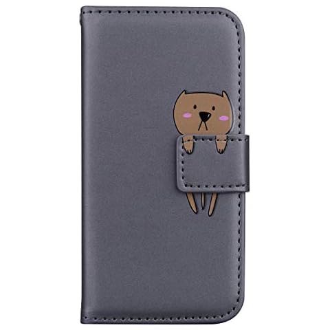 Auslbin Flip-Type Leather Case for Galaxy A41 Cover
