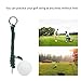 Golf Swing Trainer, Golf Ball on a Rope Golf Practice Rope Ball Practice Training Aid Rope Golf Ball for Golf