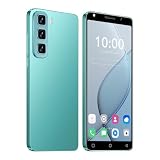 PrzTIk Mobiltelefon mit 5,0-Zoll-HD-Bildschirm, 16 GB ROM (erweiterbar auf 128 GB),Dual-SIM-Karte, Dual-Kamera, Android 9.0-Smartphone, Unterstützung für WLAN und Bluetooth (Hot50-Green)