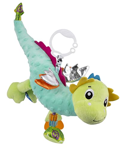 PLAYGRO Sensory Friend Dusty Dragon peluche d'éveil bébé 10188473