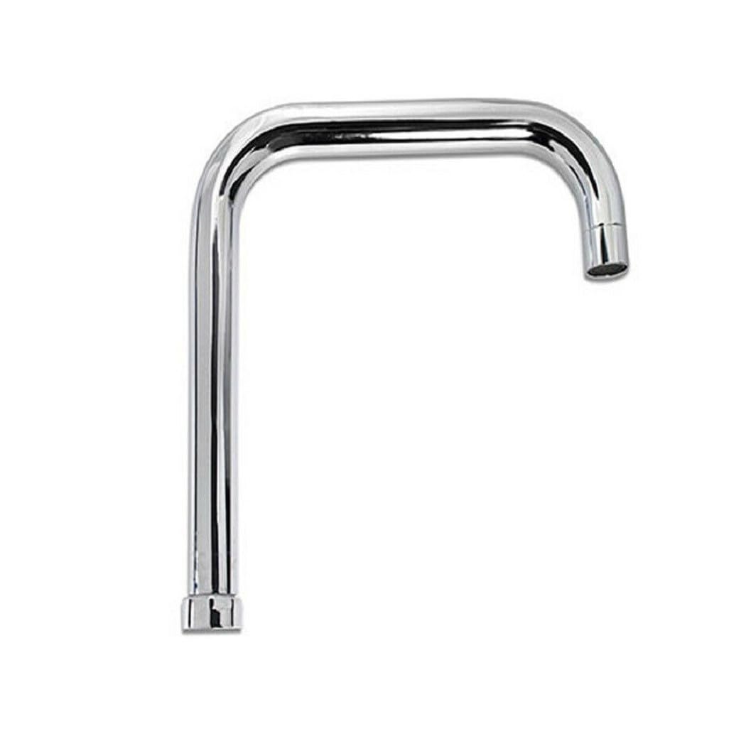 Trade Shop - Canna di Ricambio Miscelatore Rubinetto Cucina LAVELLO Canna Alta Squadrato 22CM
