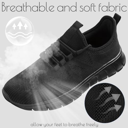 Image of ZGPWZWL Mens Running Shoes Sneakers for Men Tennis Gym Athletic Lightweight Walking Comfortable Workout Sports Shoes