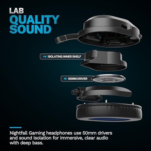 JLab Nightfall Wireless Gaming Headset の商品画像 3