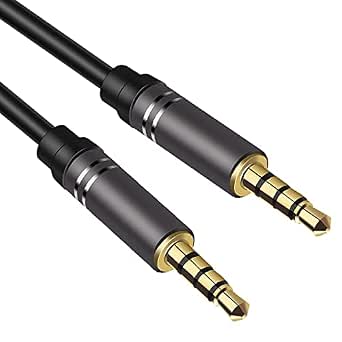 Cavo ausiliario RS PRO RS PRO da Presa stereo da 3,5 mm Maschio a Presa stereo da 3,5 mm Maschio, lungh. 3 m Nero | RS