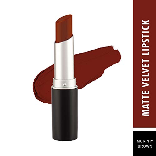 Image of Swiss Beauty Creamy Matte Smooth Velvet Lipstick | Highly Pigmented and Long Lasting Lipstick |Shade - 329, 3.2 G