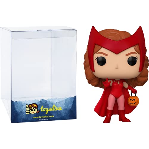 Wanda [Halloween]: P O P ! Vinyl Figurine Bundle With 1 Compatible 'Toysdiva' Graphic Protector (715 - 52044 - B)
