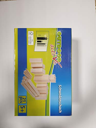Preisvergleich Produktbild Outdoor Active Schwedenschach Kubb 21-teilig