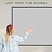 AAJK ALR Projector Screen, 4K Movie Projector Screen 16:9 HD Foldable Anti-Crease Portable Projector, Movies Screen for Home Theater Outdoor Indoor Support (120in Pro)