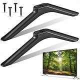 ifundom Universal TV Stand Legs with Screws Replacement TV Feet Tabletop Base Stand Legs Television Pedestal Foot Television Bracket Mount Leg for Living Room Bedroom for 32 Inch