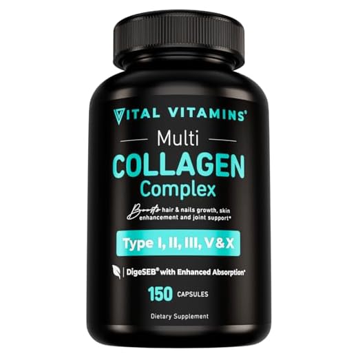 Multi Collagen Capsules for Hair, Skin