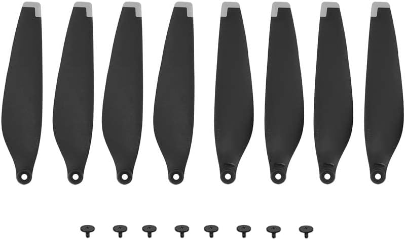 8pcs Propellers for DJI Mini 3 Pro Drone 6030F Prop Accessories Less Lower Noise Reduction Quick Release Propeller (Silver 8)