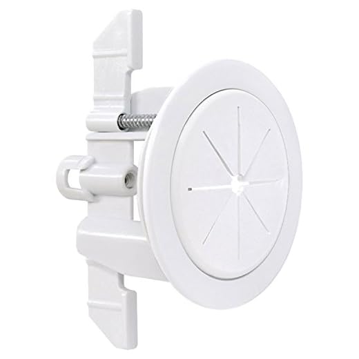Midlite R1SP-A SpeedPort Universal Cable Pass Through & Anchor System, White