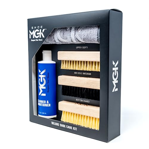 Shoe MGK Deluxe Shoe Brush Set with XL Cleaner and Conditioner for Clean, Fresh Shoes by Shoe MGK - Used condition - Image 2