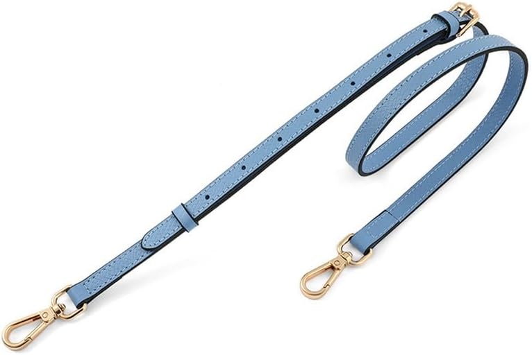 Purse Strap for Handbags Purse Straps Replacement Straps for Purses Bag Strap for Shoulder Purse Gold Clasp Light Blue
