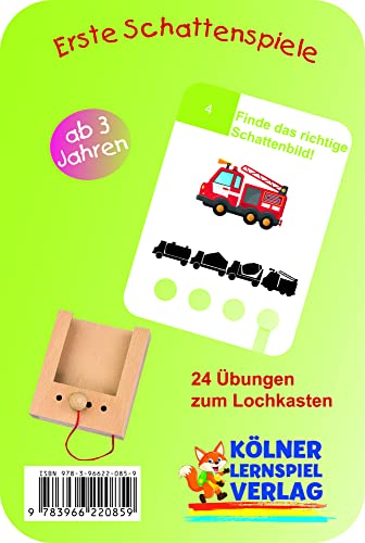 Preisvergleich Produktbild Erste Schattenspiele: Kartensatz zum Lochkasten