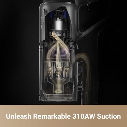 Image of DREAME Z30 Cordless Vacuum Cleaner, 310AW 90 Mins Powerful Suction Stick Vacuum for Home Hard Floor Carpet Pet Hair, Smart Lightweight Rechargeable Battery Vacuum