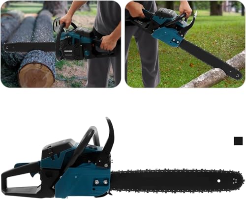 Image of SAURAN 58CC Chainsaw 22 inch Guide with Chain