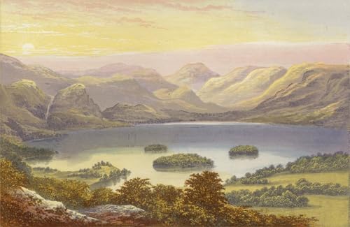 Tableaux Graffiti Art Mural Derwentwater par Alexander Lydon 60x90cm