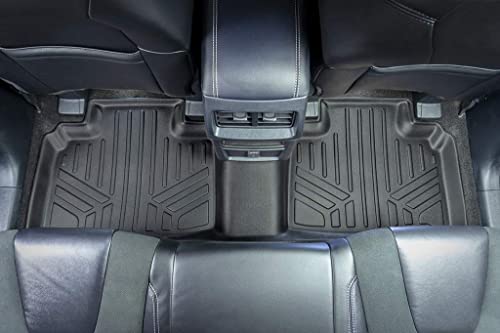 Image of Life Long Lasting Car Floor Mats Foot Mat Compatible for Hyundai Creta 2015-2020 Models - Black Colour (Pack of 3)