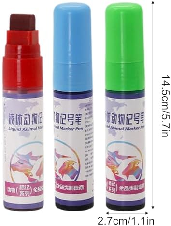 Livestock Marking Paint - Livestock Identification Marker Pencils | Sheep Marking Pencils | for Cattle Cow Sheep Lamb Calf Goat Farm Agriculture - 4