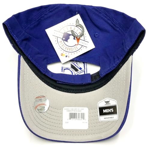 Gorra Fan Favorite KC Royals blanca y azul ajustable miniatura 2