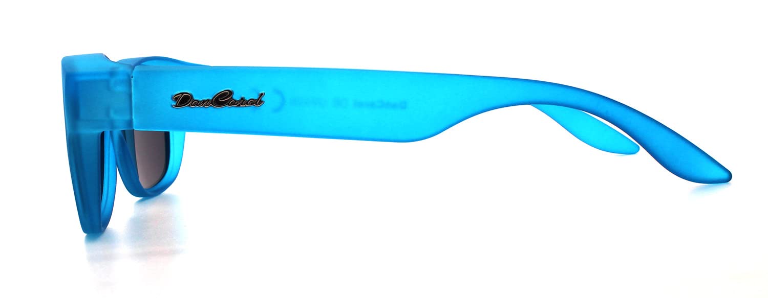 DanCarol DC-POL-2040-C7 -HELL-BLAU HI-Die Überbrille, ideal für Brillenträger