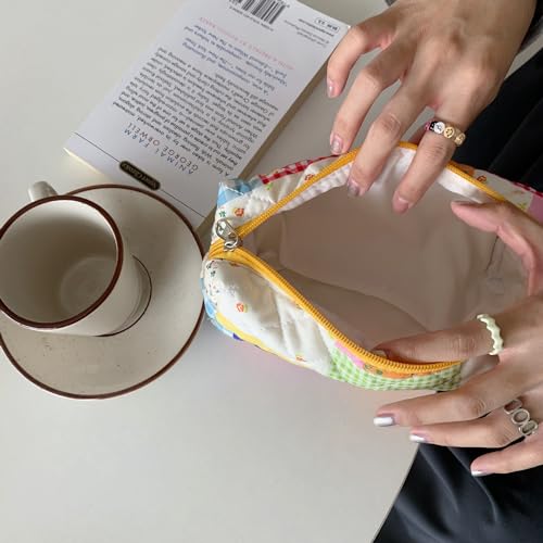 Image of Pencil Case Pen Case Office College School Storage Bag Pouch Holder Box Organizer Makeup Pouch Cosmetic Bag Aesthetic Cute Pencil Case for Girls Boys Kids (I)