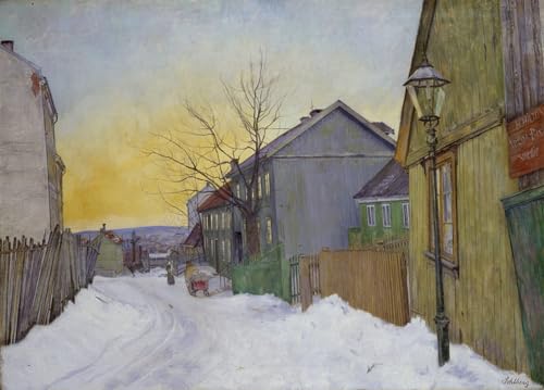 Affiche Artistique Harald Oscar Sohlberg pour sublimer la décoration de votre salon 60x90cm