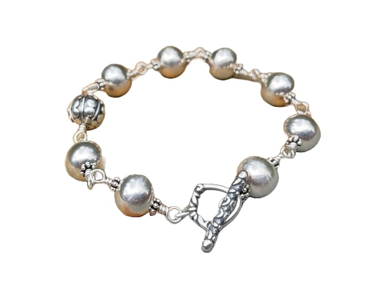 Bracelet en argent sterling et fine joaillerie fine délicate pour femme