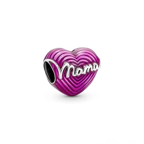 PANDORA Charm 791505C01 Corazón amor de madre
