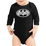 the Fan Tee Body Manga Larga de Bebe Comic Murcielago El Caballero Oscuro 116 12 Meses