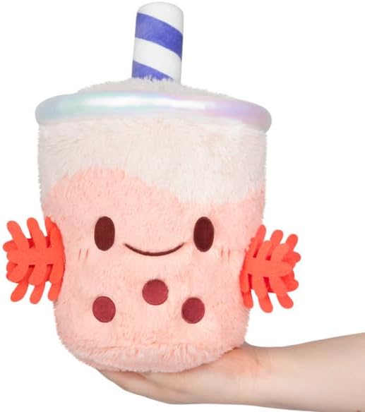 Squishable / Mini Axolotl Bubble Tea Plush