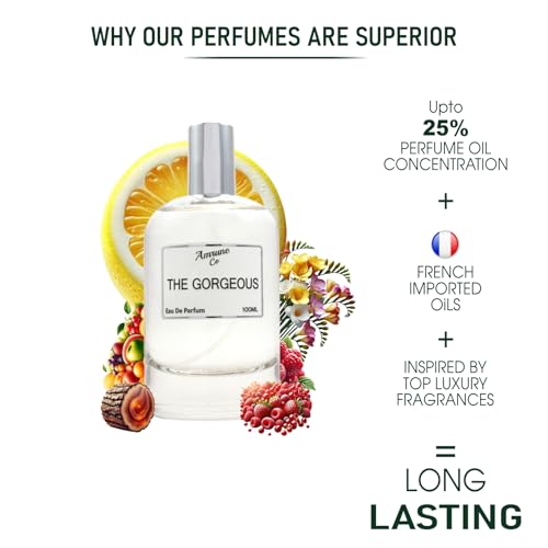 Image of The Gorgeous | Luxury Women Eau De Parfum | Fruity Woody Floral | Strong & Long Lasting Fragrance for Woman | Luxury Gift for Women | 100 ml