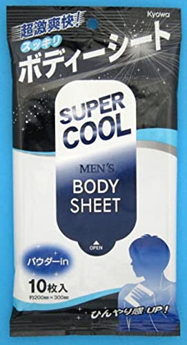 Amazon.co.jp: 協和紙工 MEN'Sスッキリボディシート スーパー