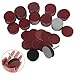 Generic 304pcs Flocking Sanding Discs Self-Adhesive Round Sandpaper Pads 2-inch for Electric Disc Sander and Rotary Tool Grinder Accessories
