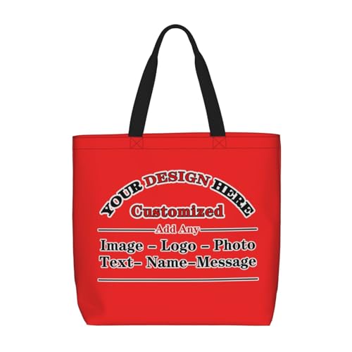 Generic HANDBAGSC_560538859 Custom Personalized Tote Bag With Your Team Logo Text Image Custom Bags cover
