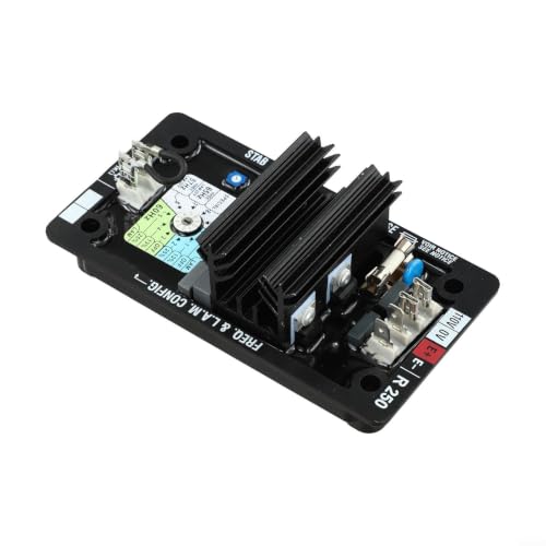 AVR R250 con control de transistor y función U/F para regular voltaje 8