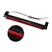 Qiilu Universal 32 LED Red Car High Mount Tercera luz de advertencia...