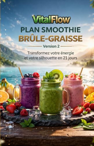 VitalFlow – Plan Smoothie Brûle-Graisse: Le système 21 jours pour transformer votre énergie et votre silhouette naturellement