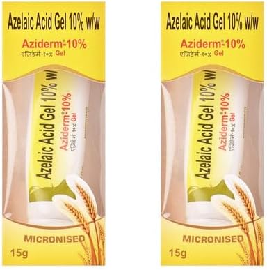 Aziderm 10 Gel 15gms pack of 2